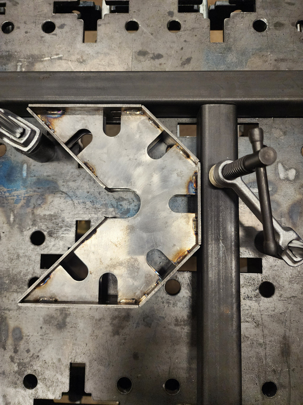 Precision Welding Angle Blocks – Tab & Slot Assembly (11ga 1018 Steel)